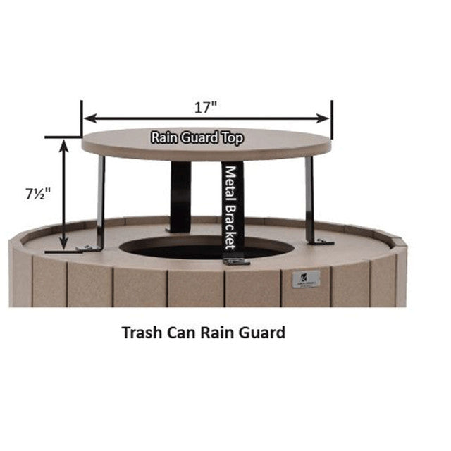 Trash Can Rain Guard
