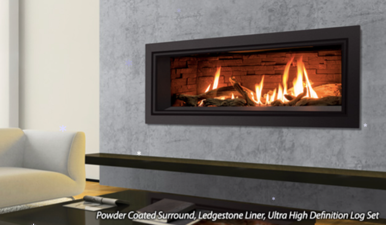 C44 Linear Direct Vent Fireplace