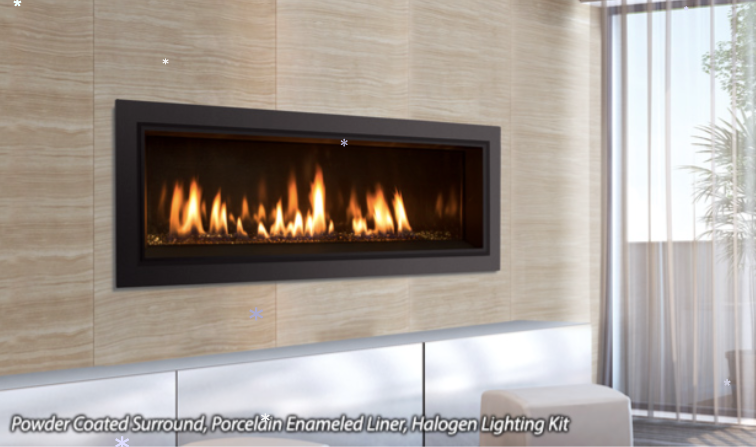 C44 Linear Direct Vent Fireplace
