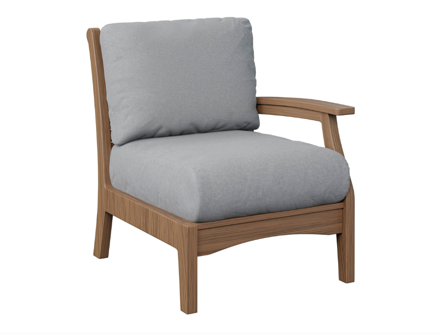 Classic Terrace Left Arm Club Chair – Regular Finish – Fabric Group A