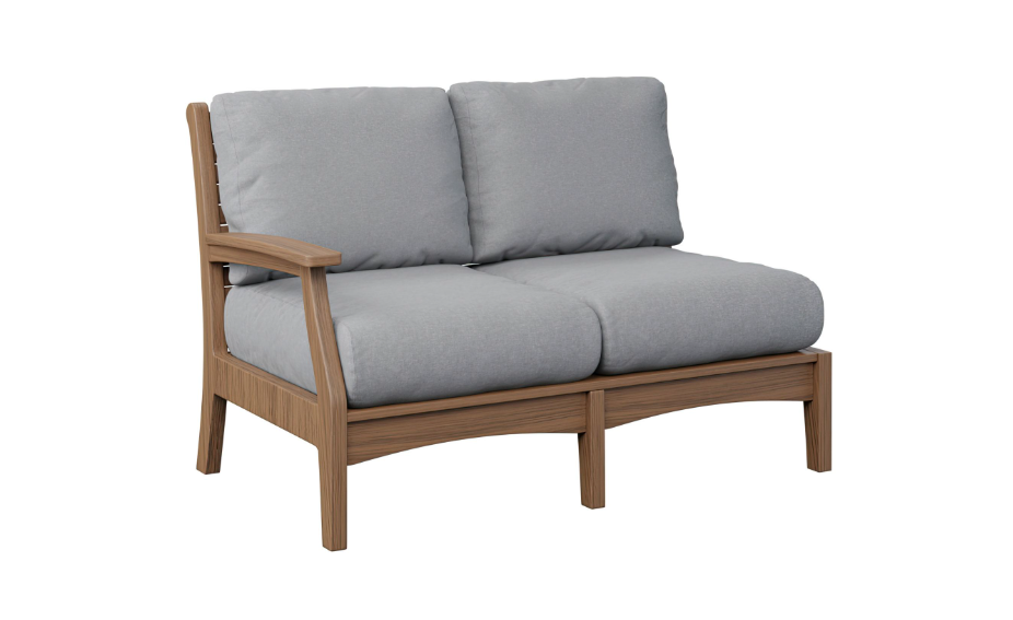 Classic Terrace Right Arm Loveseat - Regular Finish - Fabric Group B