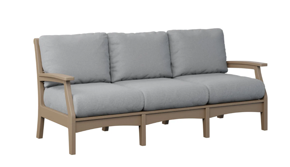 Classic Terrace Sofa – Natural Finish – Fabric Group C