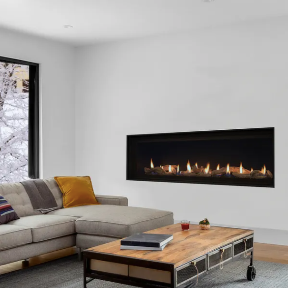 DRL 4000 Series Linear Direct Vent Fireplace