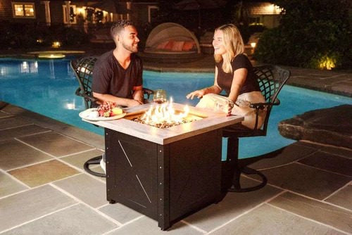 The Mason Gas Burning Fire Pit