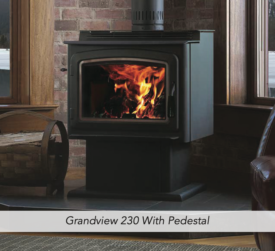 Grandview 230 Wood Burning Free Standing Stove
