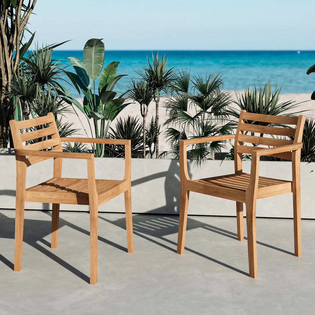 Kolding Stacking Arm Chair (Set of 4)
