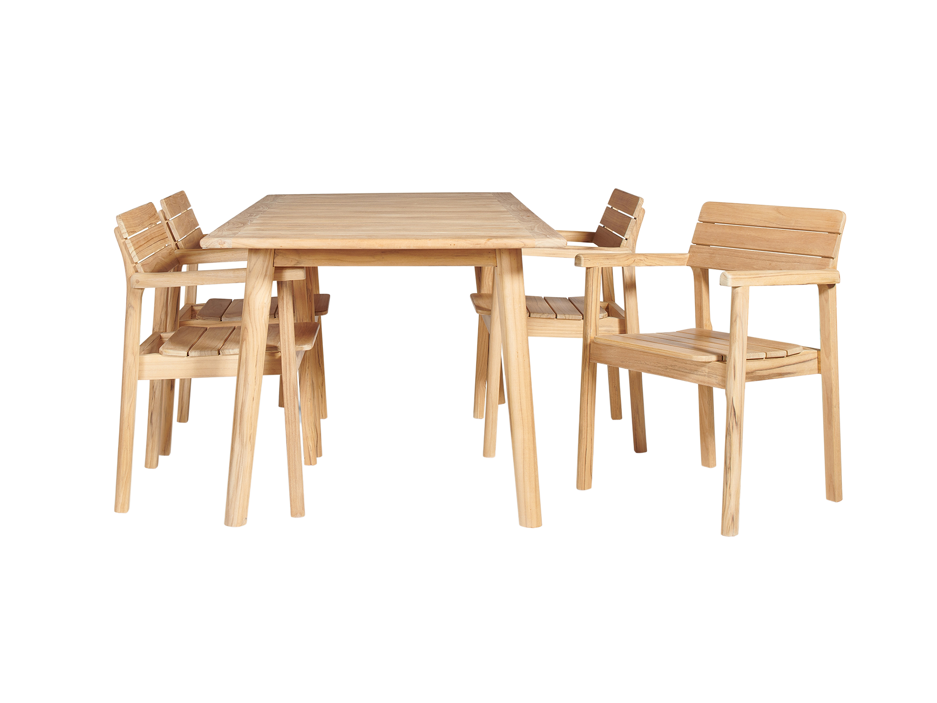 Modurn Stacking Arm Chair (Set of 4)