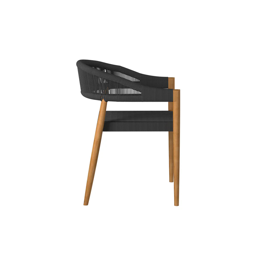 Klint Rope Stacking Arm Chair (Set of 4)