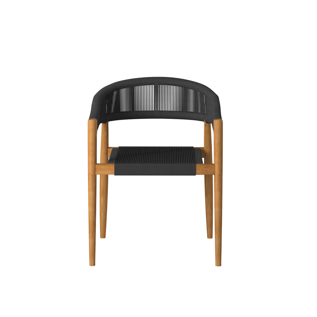 Klint Rope Stacking Arm Chair (Set of 4)