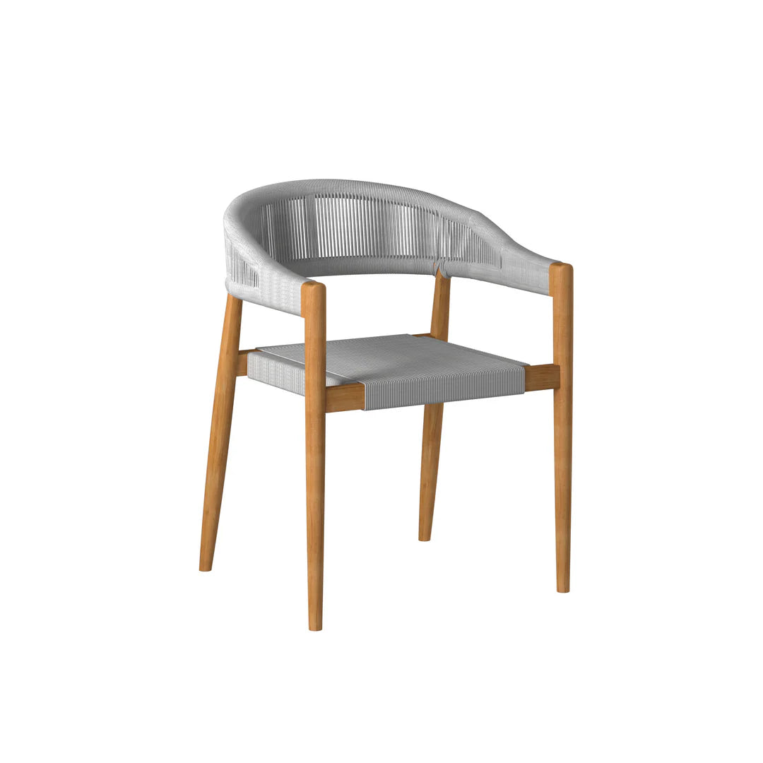Klint Rope Stacking Arm Chair (Set of 4)