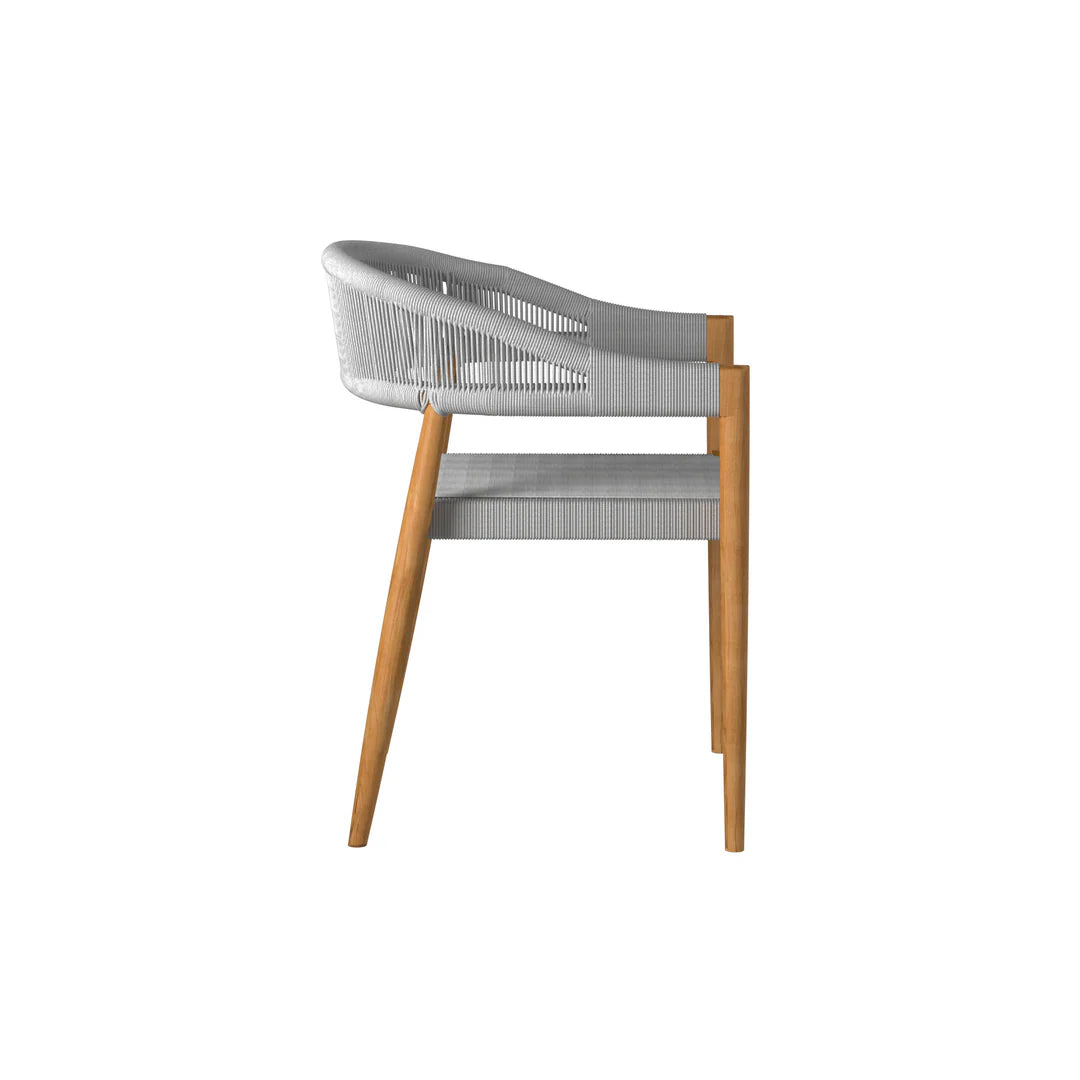 Klint Rope Stacking Arm Chair (Set of 4)