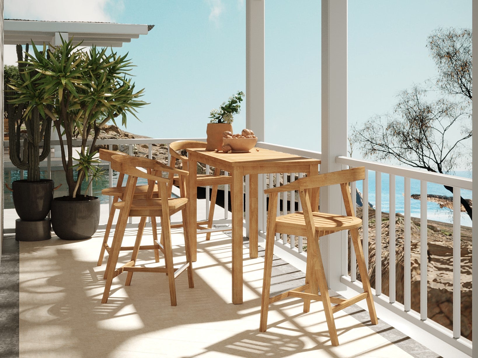 La Costa Counter Height Dining Set