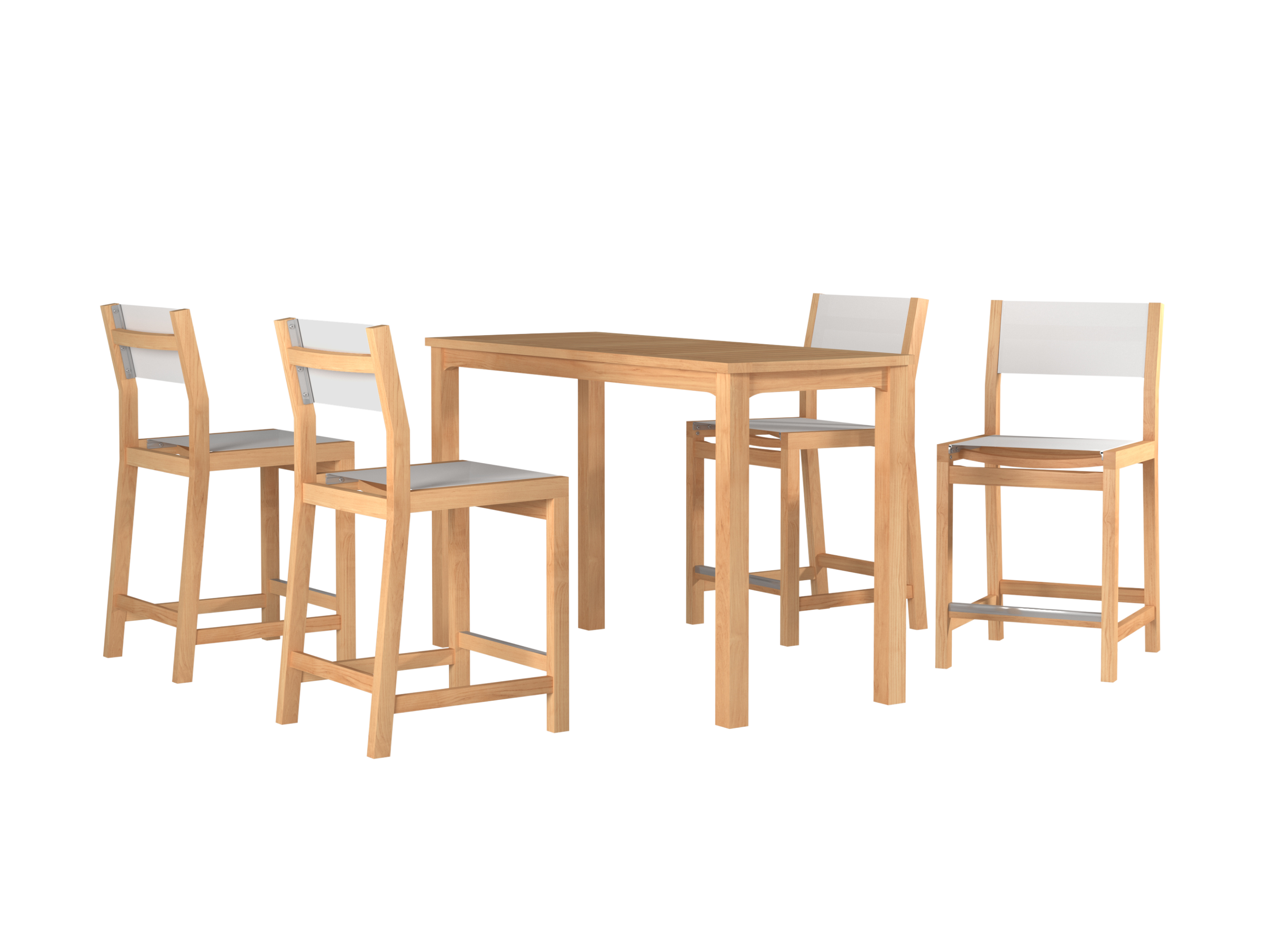 Pearl 5-Piece Counter Height Dining Set