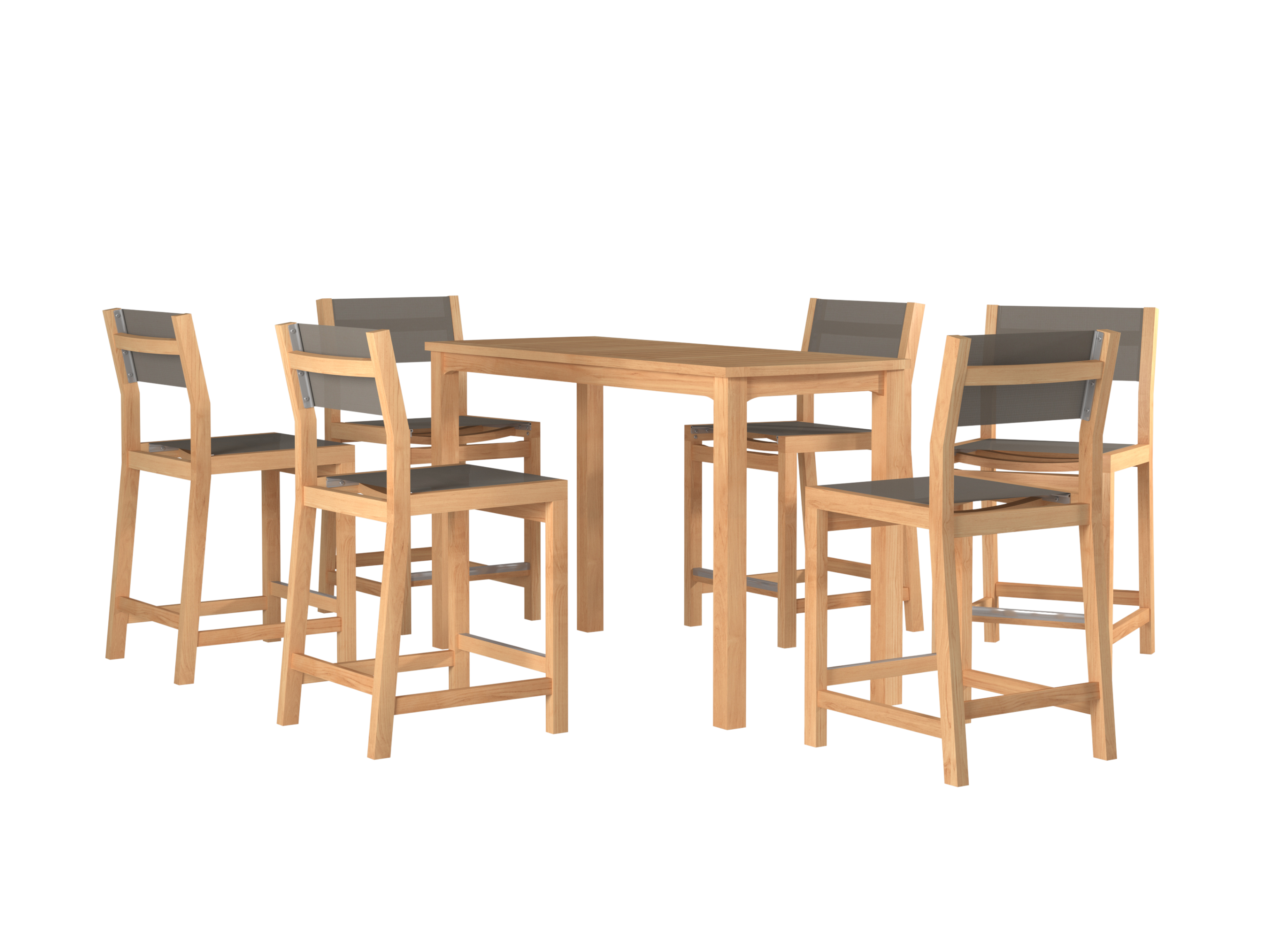 Pearl 7-Piece Counter Height Dining Set