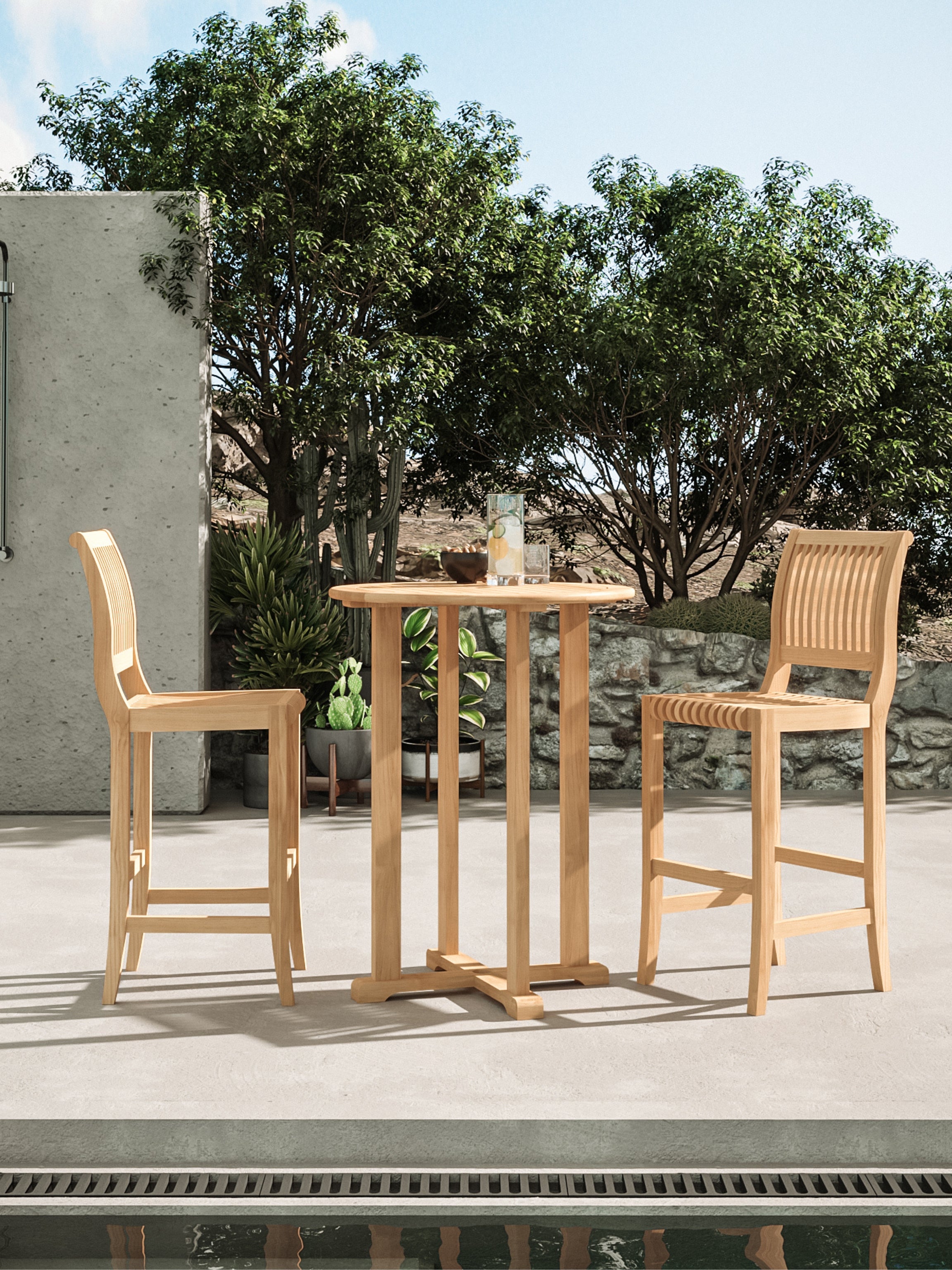 Palm Bar Table