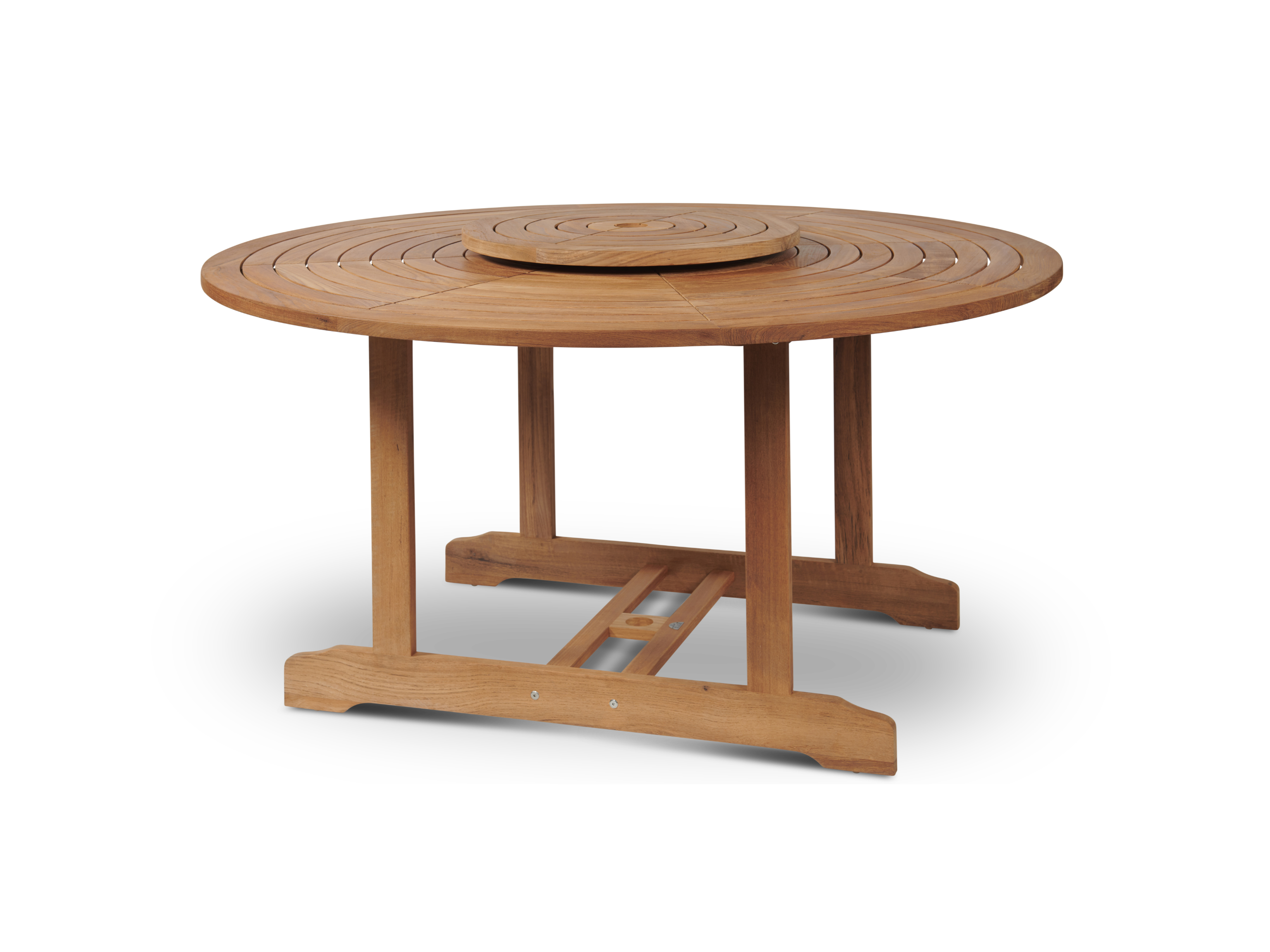 Royal Round Dining Table w/ Lazy Susan