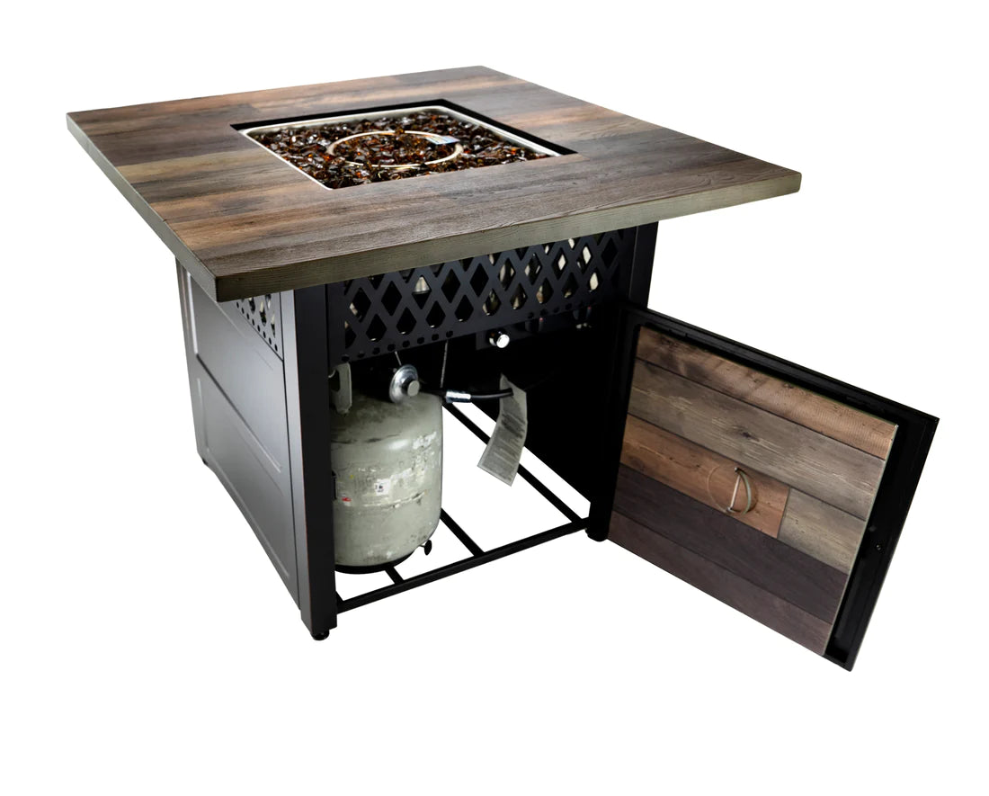 The Harris Gas Burning Fire Pit