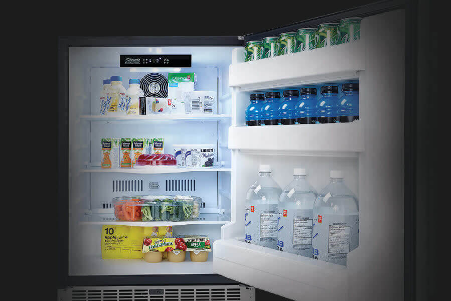 Napoleon 24-Inch Outdoor Rated Stainless Steel Compact Refrigerator
