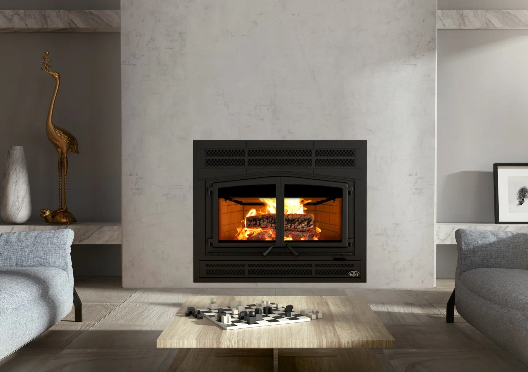 Osburn Horizon Wood Fireplace