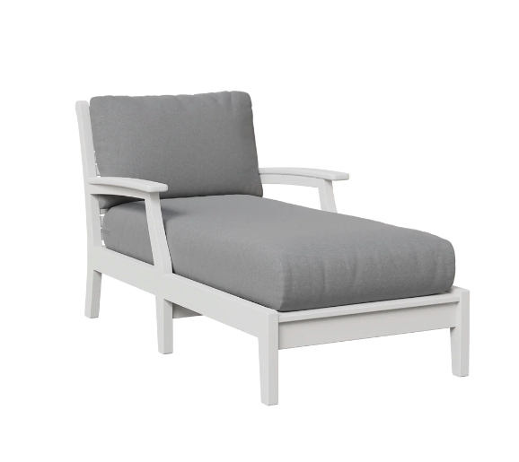 Classic Terrace Chaise Lounge - Regular Finish - Fabric Group C