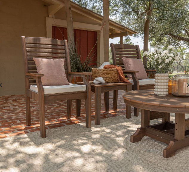 Classic Terrace Dining Chair - Natural Finishes