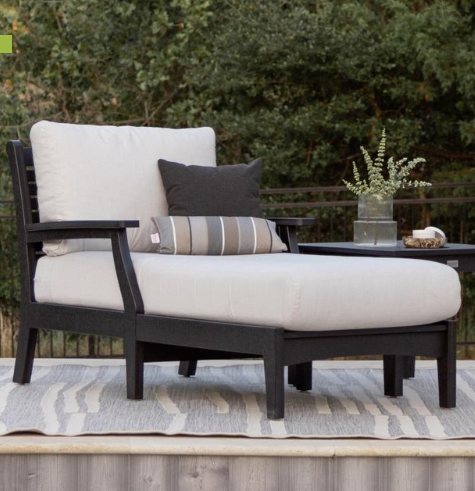 Classic Terrace Chaise Lounge - Regular Finish - Fabric Group C