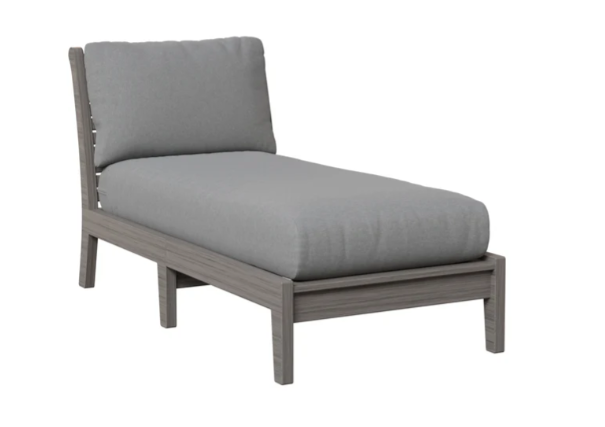 Classic Terrace Armless Chaise Lounge - Regular Finish - Frame Only