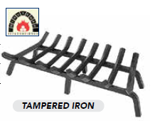 Tampered Cast Iron Grate