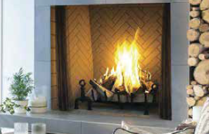 WRT 8000 Series Traditional Wood Burning Fireplace