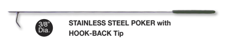 Stainless Steel Poker
