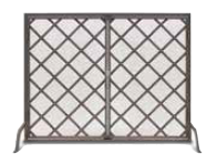Iron Weave Screen With Doors