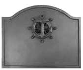 Nautical Cast Iron Fireback