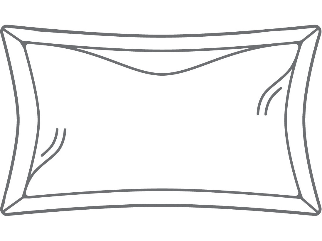 Lily Hive 13x20 Flanged Feather Throw Pillow