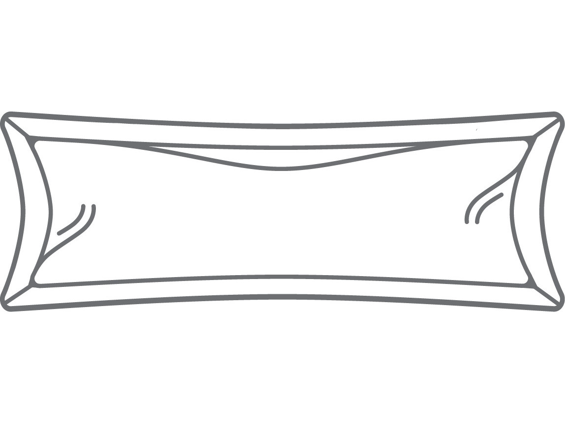 Lily Hive 9" x 22" Flanged Throw Pillow Cover