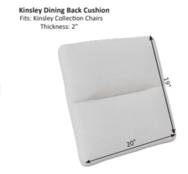 Kinsley Dining Back Cushion
