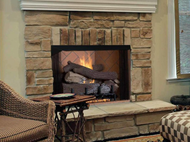 36" VRT 6000 Series Traditional Vent Free Firebox