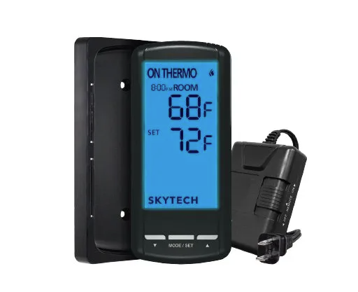 Thermostatic Remote Control With Touch Screen & 110 Volt Receiver