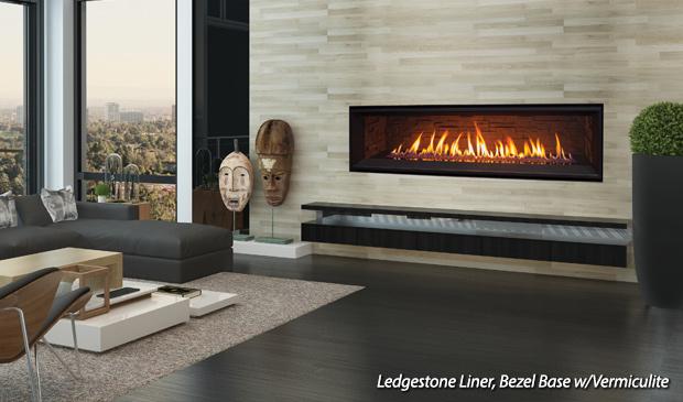 C60 And C60-T Linear Fireplace