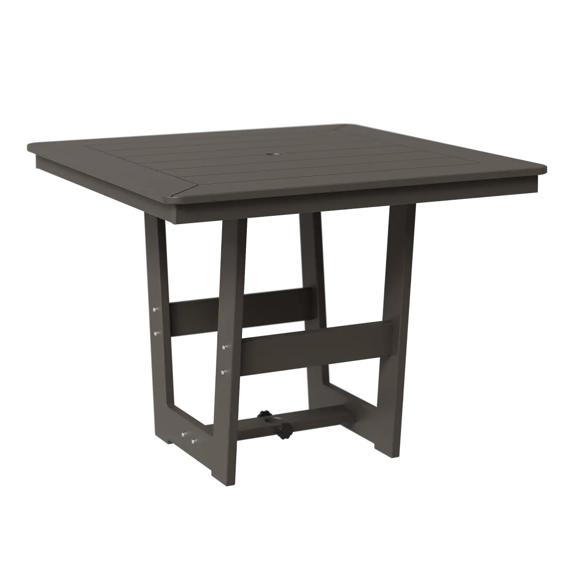 Hudson 40" x 40" Hammered Square Dining Table