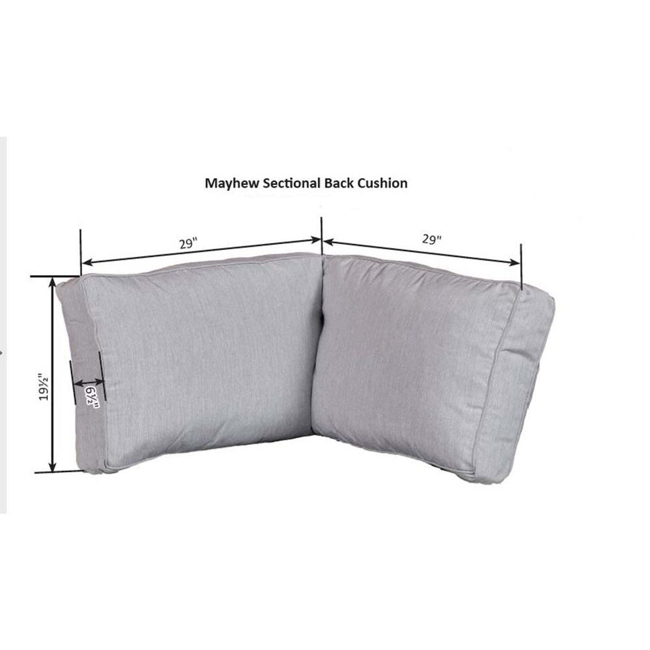 Mayhew Corner Sectional Back Cushion