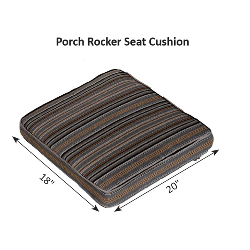 Porch Rocker Seat Cushion