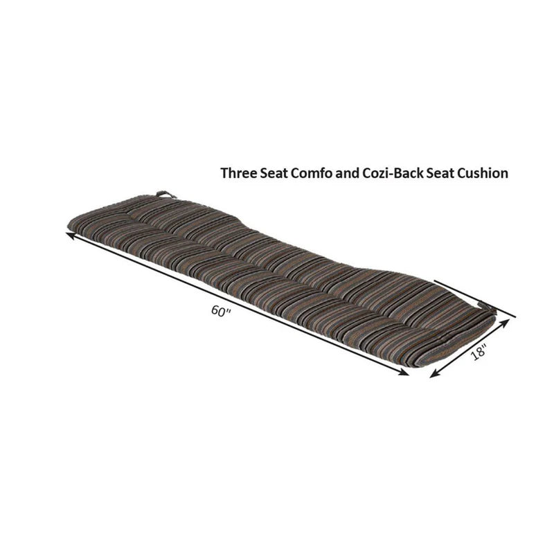 Three Seat Comfo Seat Cushion