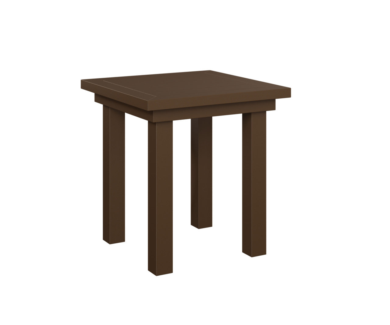 Vida Aluminum Dining End Table