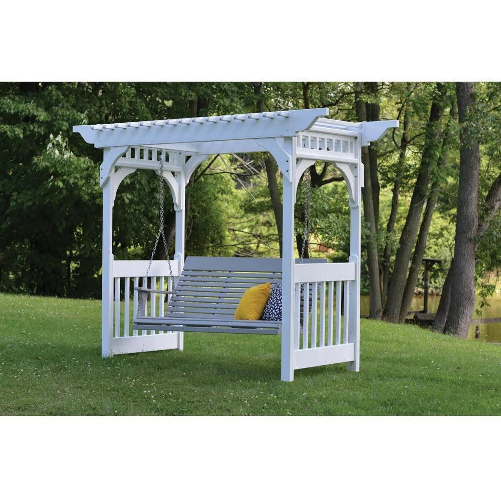Vinyl Swing Arbor