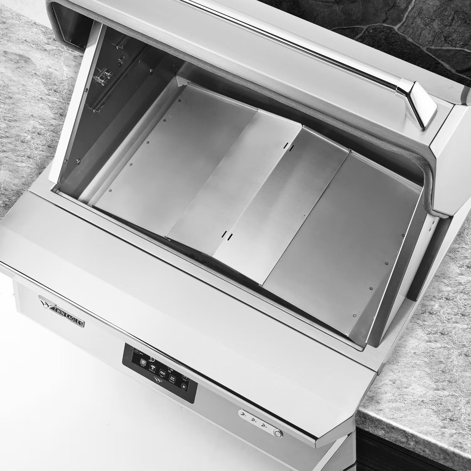 Twin Eagles Wi-Fi Controlled 36" Built-In Stainless Steel Pellet Grill and Smoker