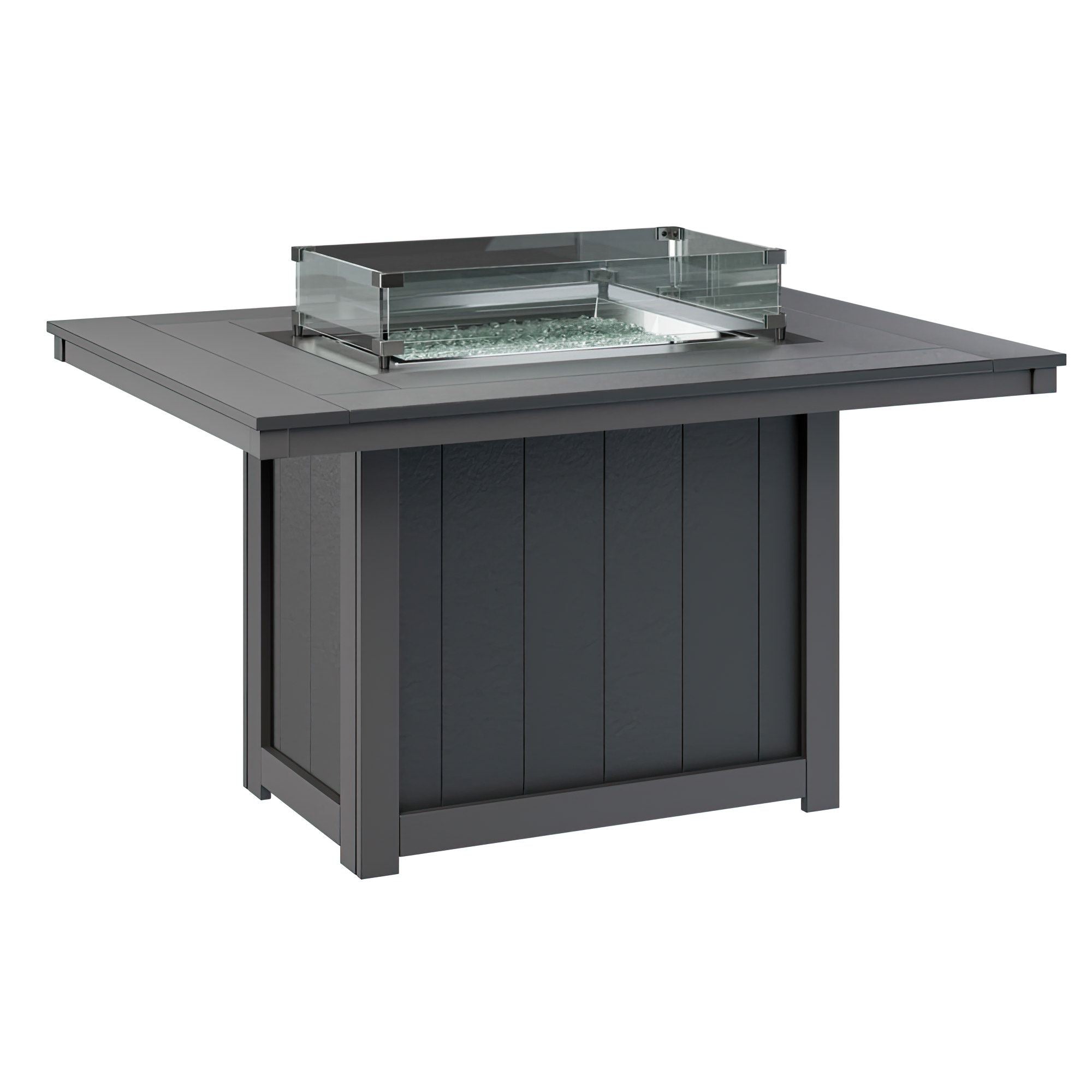 Donoma 42" x 54" Rectangular Dining Fire Table