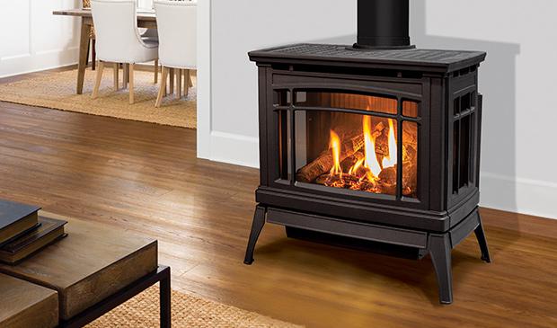 Westley Cast Iron Direct Vent Gas Stove