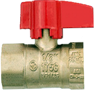 Inline Shutoff Ball Valve - 1/2"