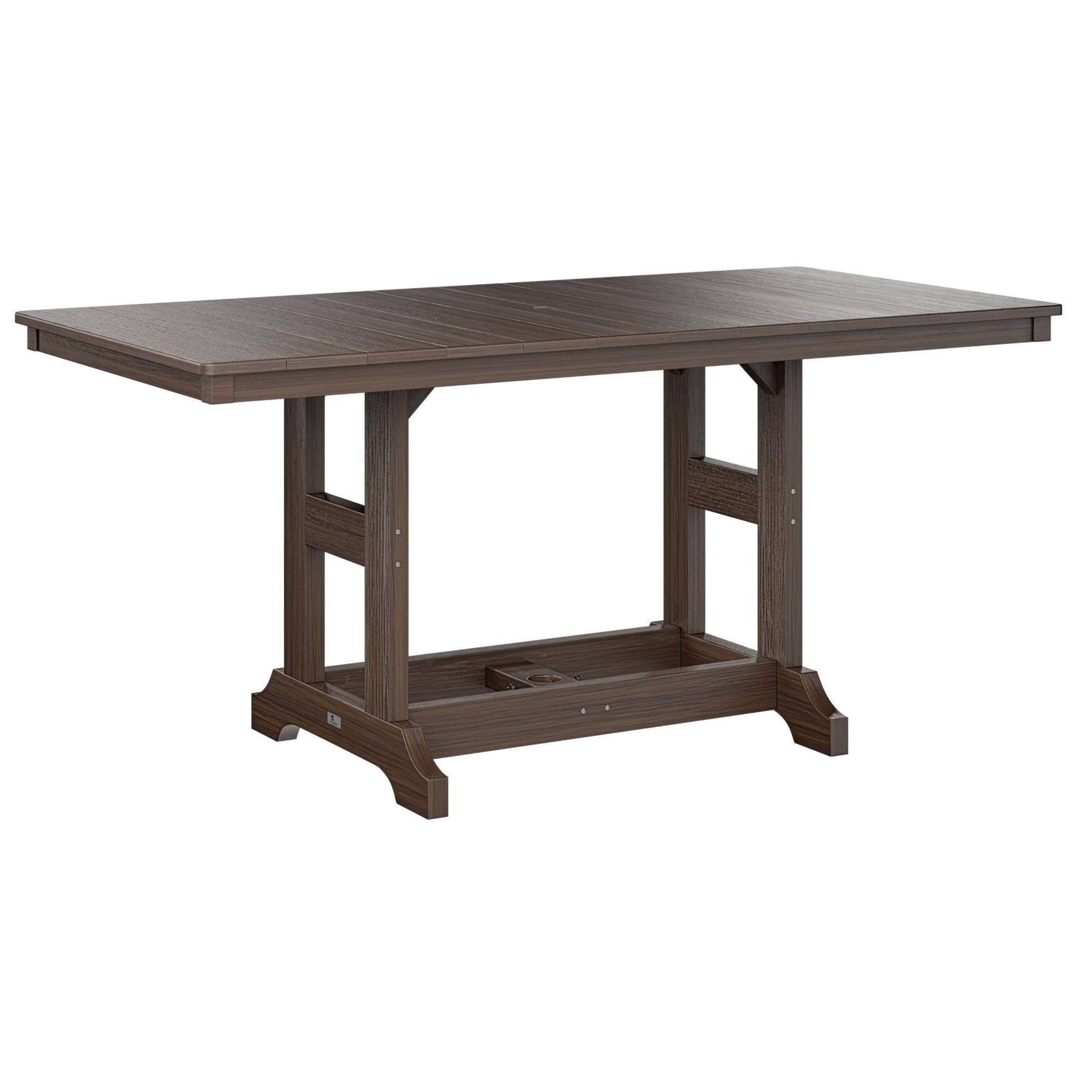 Garden Classic 33" x 66" Rectangular Bar Table