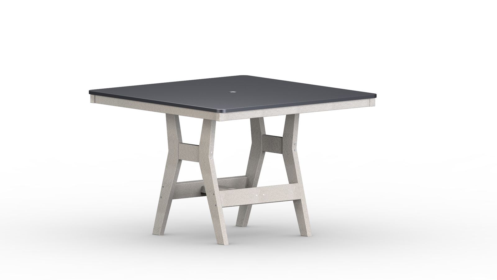 Harbor 44" Hammered Square Counter Table